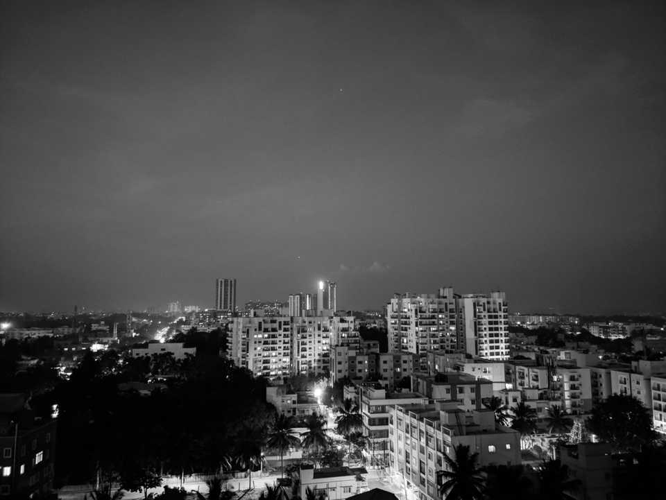 Late evening sky at Whitefield, Bengaluru