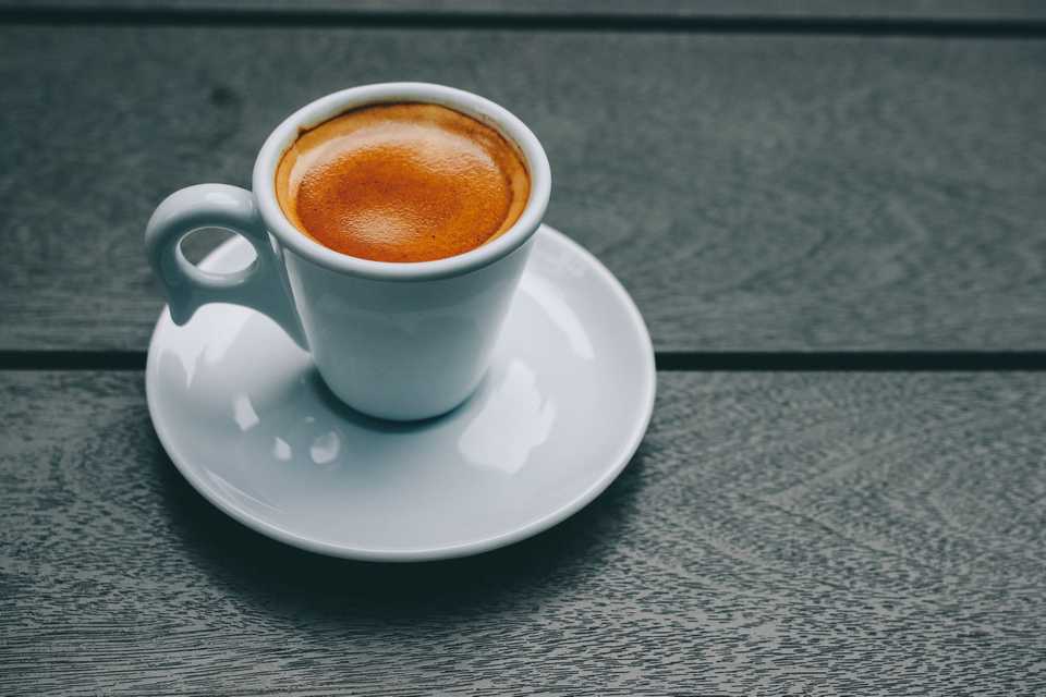An espresso